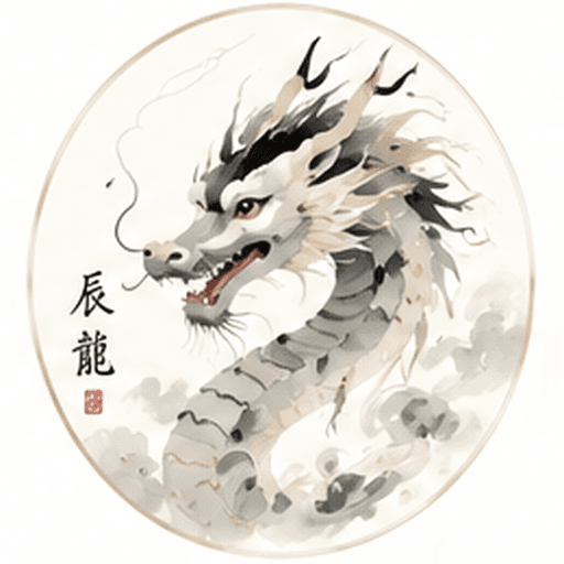 Dragon Chinese zodiac animal icon