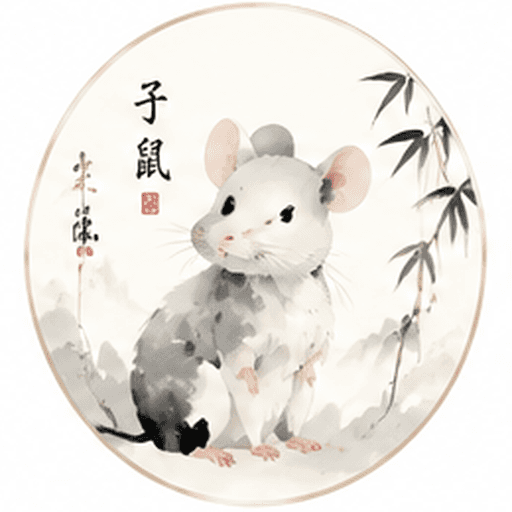 Rat Chinese zodiac animal icon